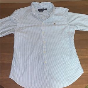 Ralph Lauren WORN ONCE women’s blue button down